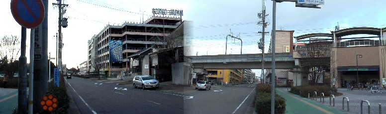 荒子川公園駅周辺案内（あおなみ線）
