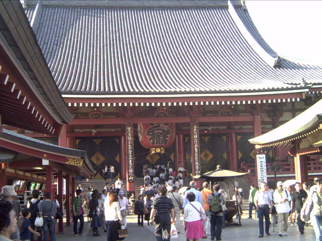 浅草観音本堂、平成19年.6.16撮影 ほおずき 歌:丘みどり 2020年演歌新曲