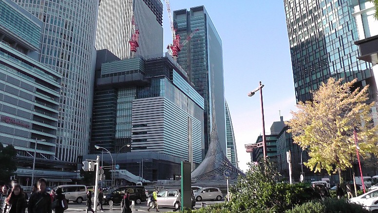 jr名古屋駅前風景、2015.12.20日撮影。 jr名古屋駅前風景 jr名古屋駅太閤通口平成16.4.17日撮影。