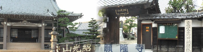 木立に囲まれ、荘厳なたたずまいをみせるこの寺は、紹光山と号し、伊勢一身田専修寺の末寺。 本尊阿弥陀如来立像は恵信僧都の作と伝えられます。中村区役所説明引用。