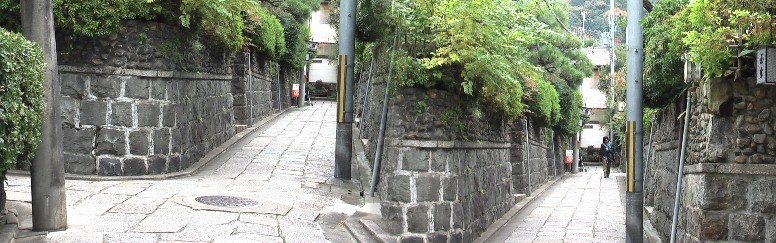祇園町南付近の街並み（その２）。