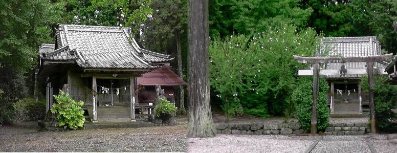 八幡神社。 八幡神社