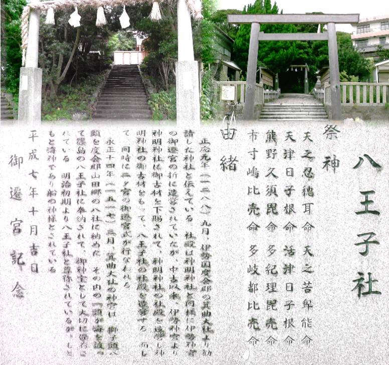 八王子社。 八王子社