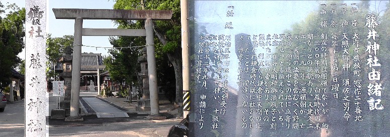藤井神社（横根町）。