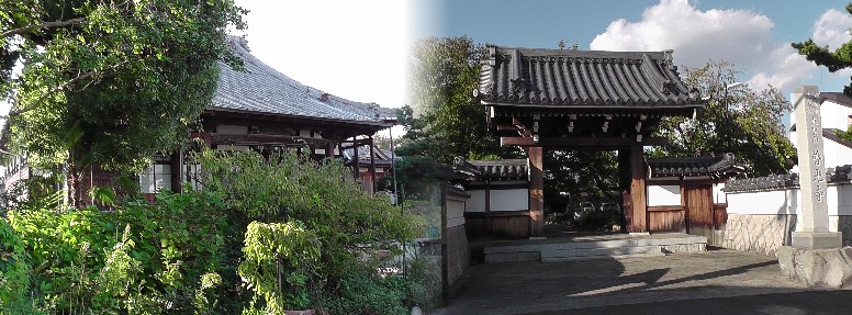 普光寺。暦応ニ年（１３３９年）大洪水の時、漂流してきた聖徳太子の像を祀っている ことから太子堂とも呼ばれます。 普光寺