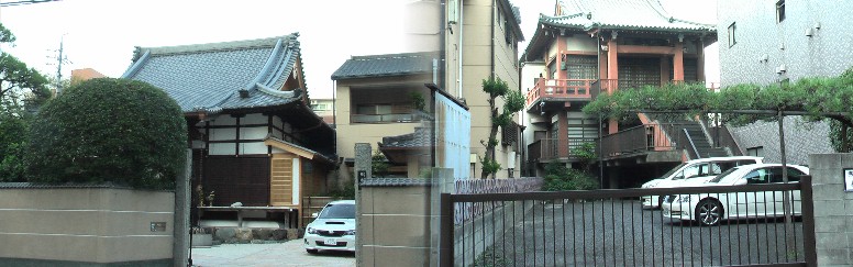 善勝寺（右),福恩寺（左）。リンク：福恩寺 福恩寺