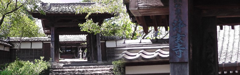 浄玄寺。上條城跡があったとされますが遺構など見当たりません。 浄玄寺