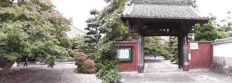 浄福寺。紅葉と苔寺として知られています。 浄福寺