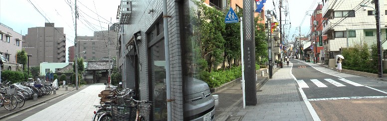 常行寺。 京浜急行 ｢北品川｣ から ｢青物横丁｣ にかけて28もの寺院があり､ その多くは江戸幕府の命により 集められたものという。