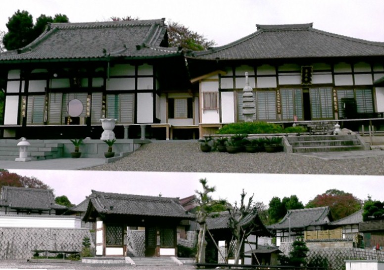海岸寺本堂(上左)。織田信長の命より1574年(天正2年)に創建されています。 善光寺本堂(上右)。同じ寺域内に建立されています。 リンク:海岸寺 海岸寺/善光寺
