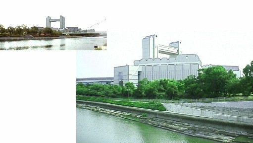 日比野駅周辺案内図（名港線）