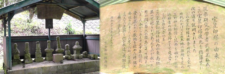 熊野神社境内に建立されています。