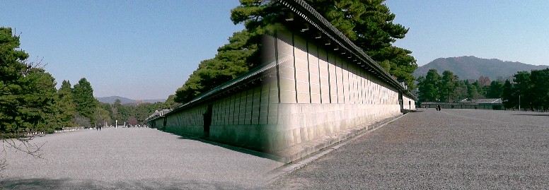 京都御所。 京都御所