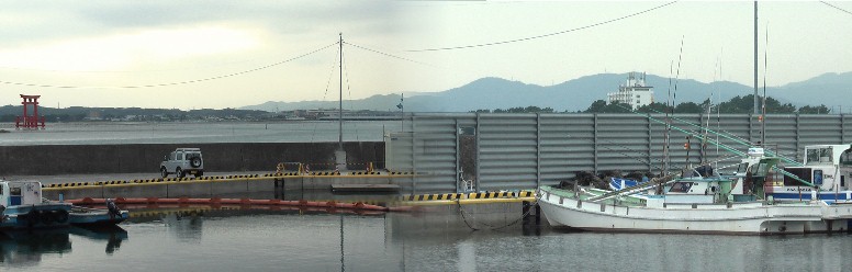 検証：広重画に近い場所です。