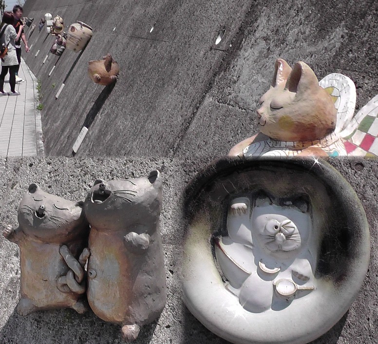 やきもの群の一部。