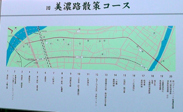 問屋記念館前で撮影したものです。