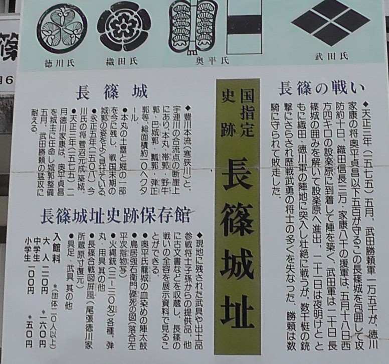 保存館前の説明板拡大。