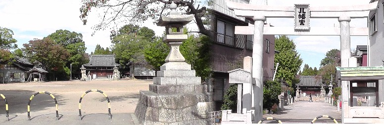 中畑八幡宮。「おまんと祭り」で知られています。リンク：西尾市・中畑八幡宮 中畑おまんと祭り 中畑八幡宮