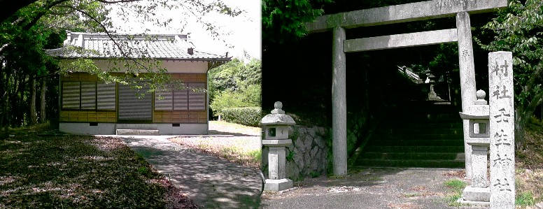 壬生神社。リンク：神社探訪・壬生神社 壬生神社
