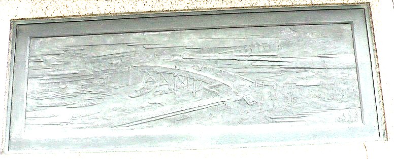 江戸時代日本橋の銅刻板。