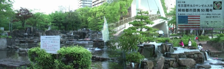 ロサンゼルス広場全景。