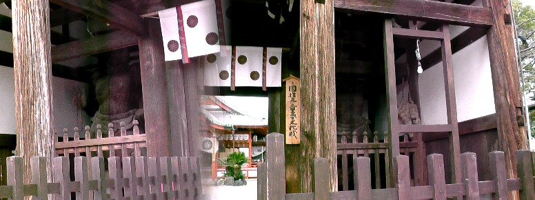 国指定重要文化財の仁王門像。 駅から北へ３００メートル左に見える小高い山にある竜泉寺です。 尾張四観音の一つ 画像の中の寺名をクリックして下さい