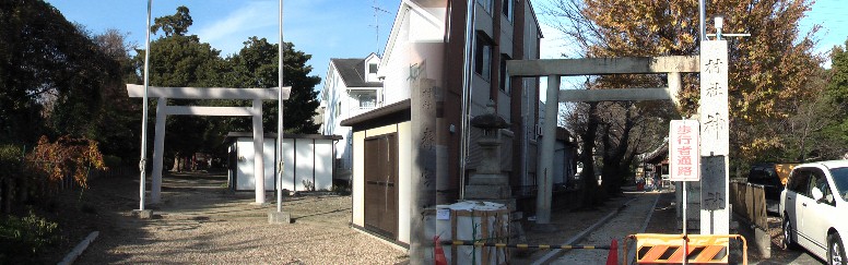 斎宮社。創建年は不詳であるが、再建は寛文6年(1666年)といわれている。祭神は猿田彦命である。 猿田彦神を祭って斎宮と称しているのはめずらしい。 神明社。創建年は不詳の村社であるが、再建は慶長3年(1598年)といわれている。祭神は天照大