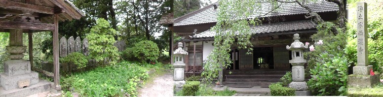 西運寺。リンク：西運寺 西運寺