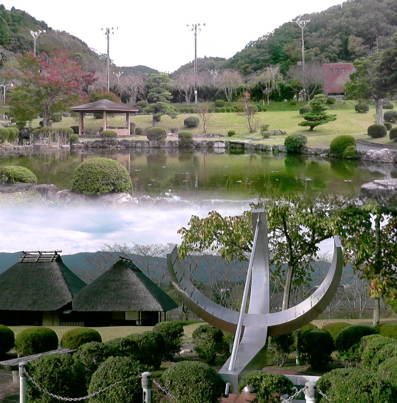 桜淵県立自然公園内の景色。