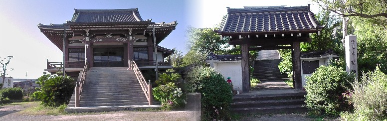。 誓願寺。14世紀に創建された禅宗のお寺で、後の天文14年（1545）浄土宗に改められ 上野（上村）城主であった戸田弾正左衛門宗光の念持仏である観音さまが寄進されて います。関連リンク：田原城址