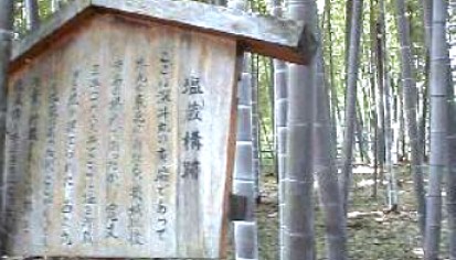 塩蔵遺構跡、本丸の東北に当たるここは築城以後無名の場所であったが 寛文3年(1663)塩を貯蔵する蔵が建てられた。西之丸にもあったが ここが一番多量に貯えられていた。