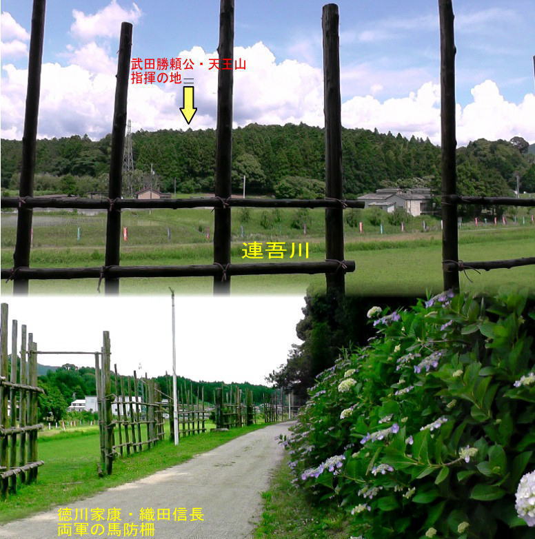 馬防柵。 馬防柵