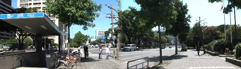 名古屋城駅周辺案内図