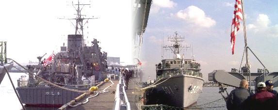 名古屋港駅特集(海上自衛隊掃海艦見学)