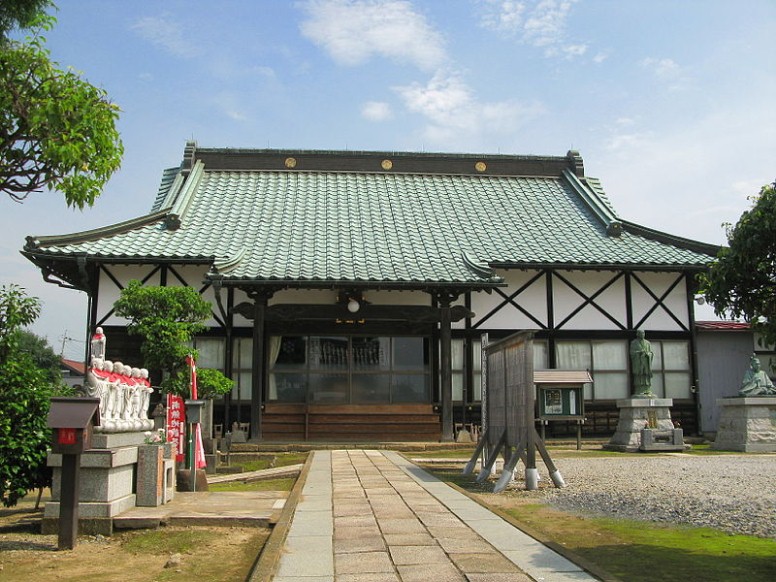 正定寺 本堂(茨城県古河市)。 クリエイティブ・コモンズ 表示-継承ライセンスの下で利用可能です 正定寺。古河市大手町7?1 【寺院】古河・正定寺(茨城) 正定寺 (古河市)