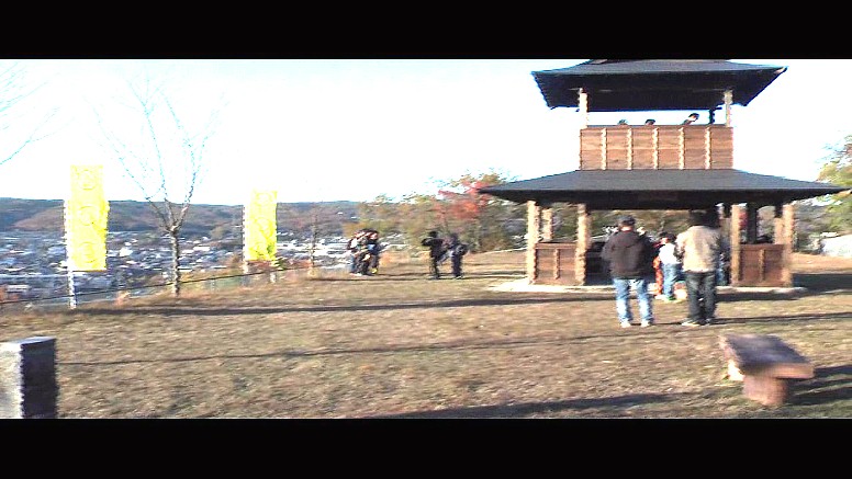 高山城跡。 高山城跡。 高山城跡