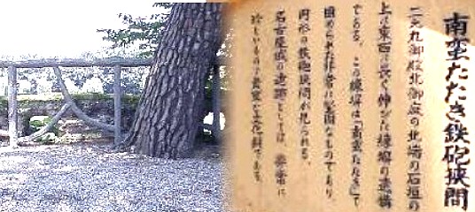 城内史跡、遺構（その1）