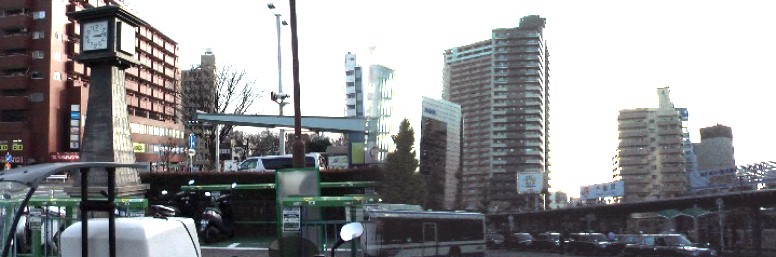 jr千種駅前風景。