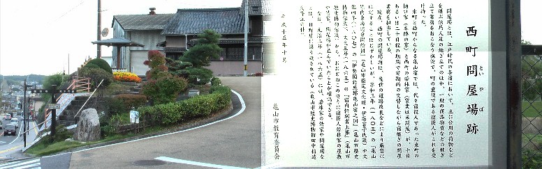 城南にある堀池の南交差点角高台にある。