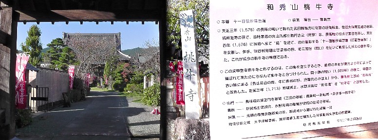 桃牛寺。 桃牛寺