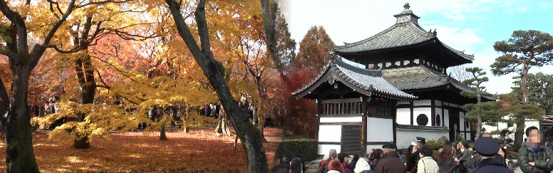 東福寺境内。