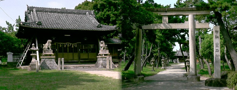豊石神社。リンク:豊石神社/武豊町観光協会