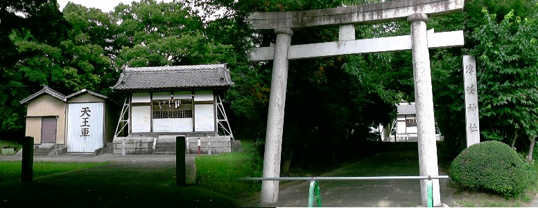 津島神社。