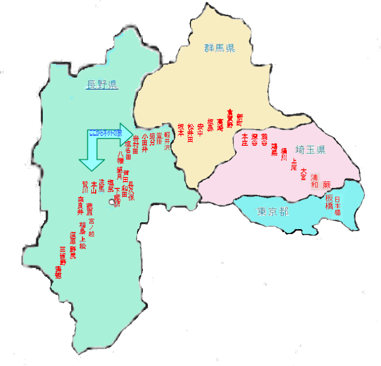 中山道69次・桶川宿