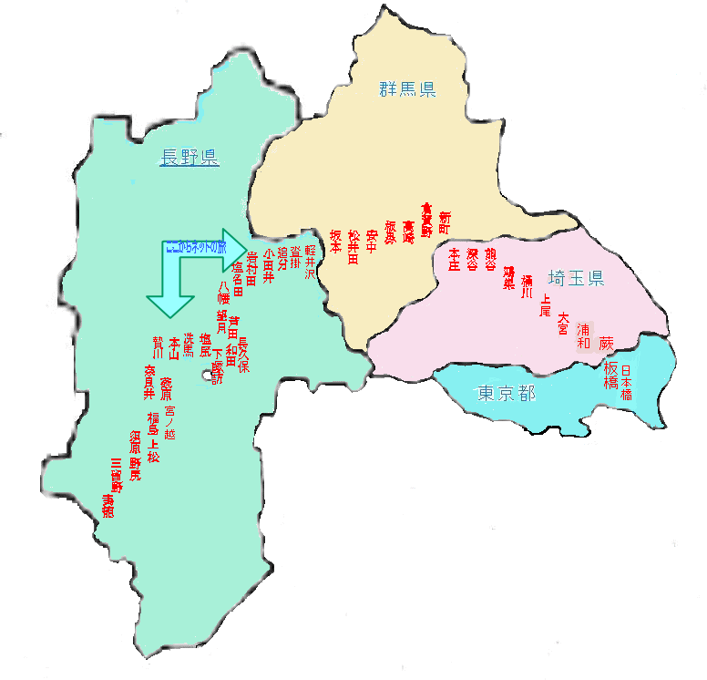 中山道69次・桶川宿