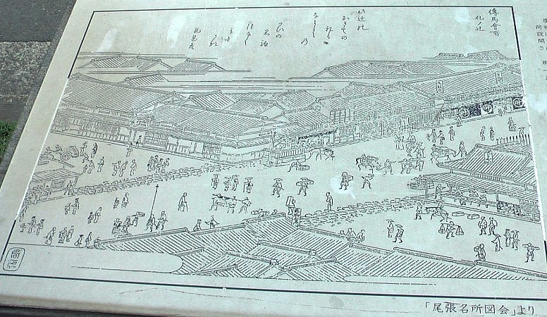 中山道 （脇往還：美濃路 名古屋宿その２）