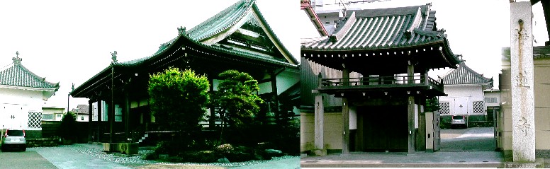 浄蓮寺。愛知県指定文化財の四天王像が祀られています。 リンク：文化財ナビ愛知・浄蓮寺 浄蓮寺