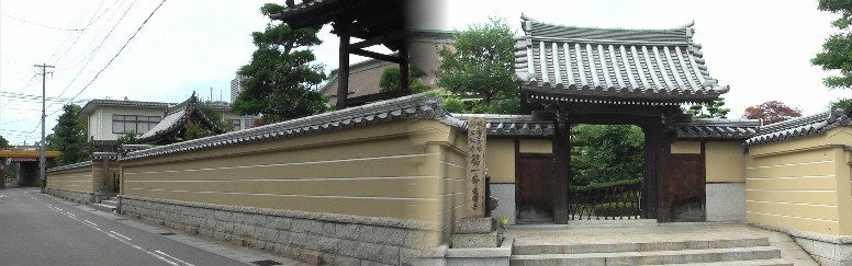 四つ辻で中山道から外れ右折して光国寺に行く。1614年（慶長19年）亀姫自身の菩提寺として開山。 徳川家康の長女亀姫は永禄3年（1560）駿府にて築山御前を母として家康（19歳）の長女として生ま れ、17歳で三河国、新城城主、徳川家家臣、奥