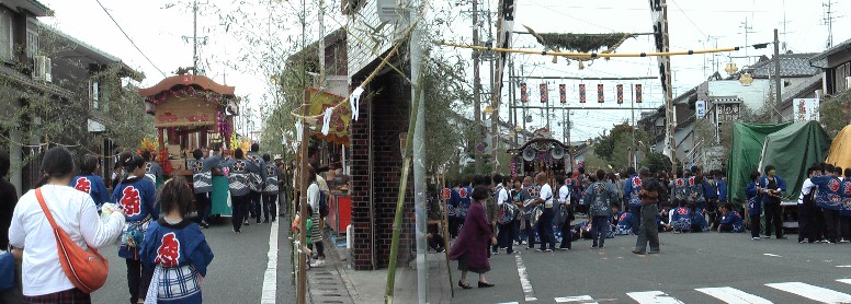 たまたま年1回の岐佐神社例祭を見ることができました。2回訪問。