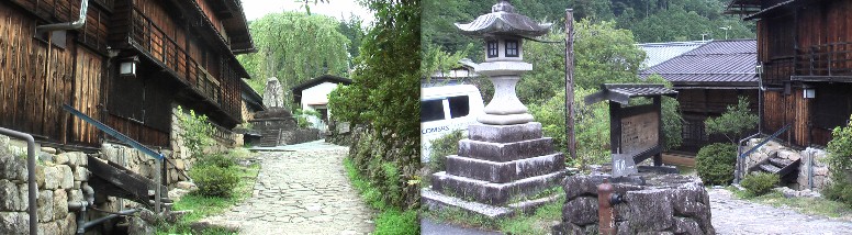 桝形道路１が完璧なまでに見られる、左右、上下の桝形道路で珍らしい場所となっています。